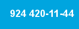 924 420-11-44
